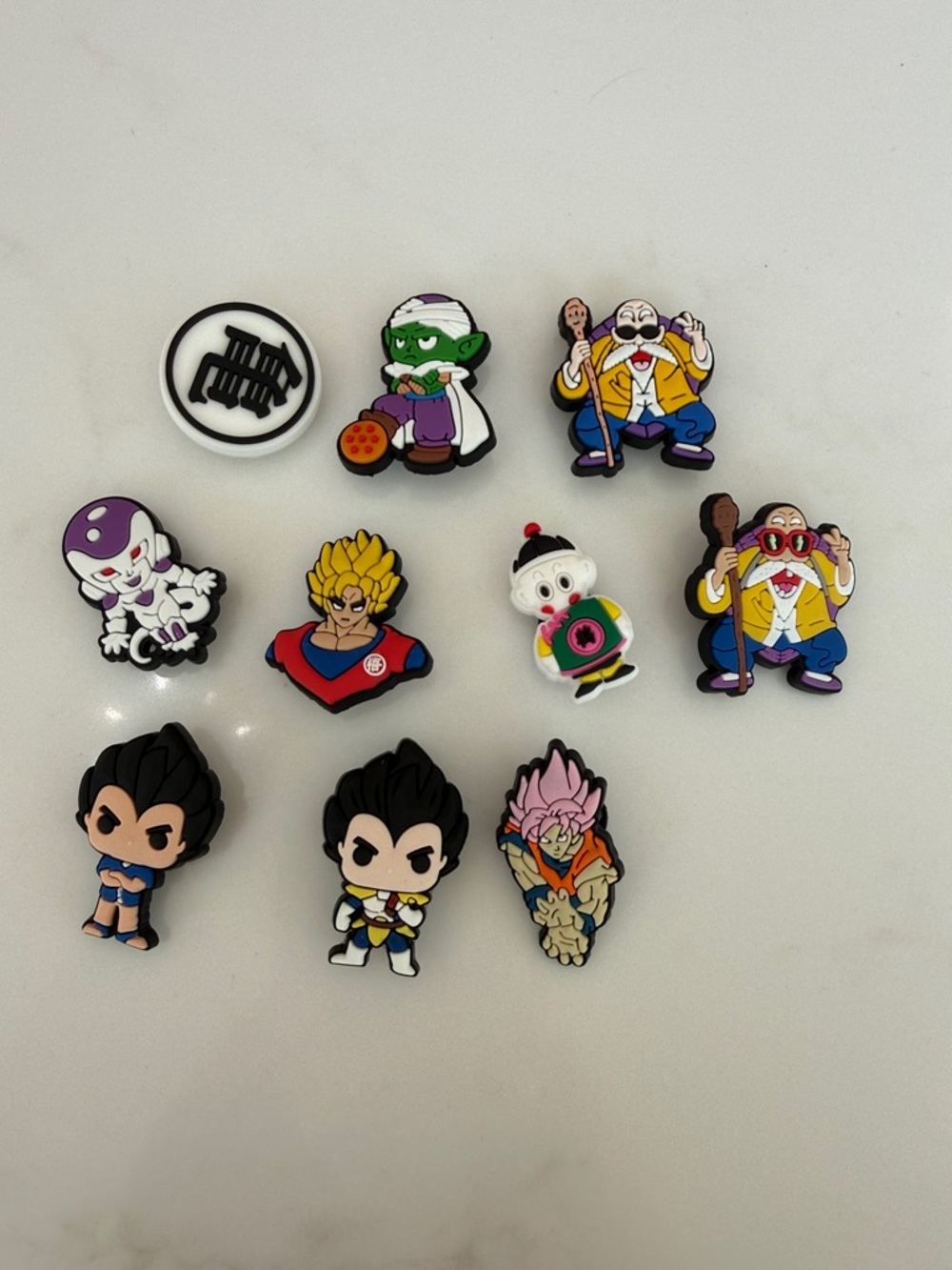Dragon Ball Character Jibbitz Shoe Charms - Multicolor